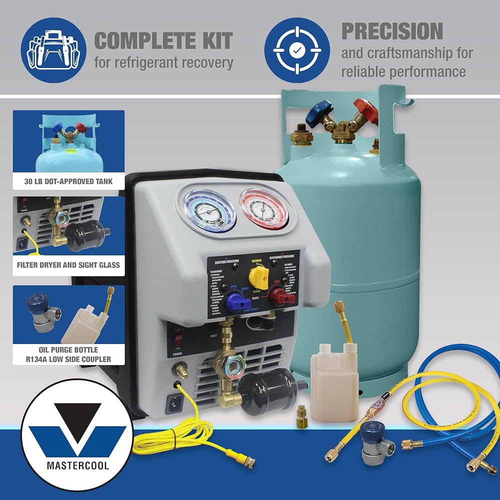 Amazon.com: Mastercool 69360 R134a Automotive Refrigerant